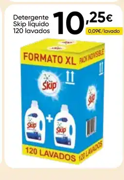 Cash FROIZ SKIP Detergente líquido 120 lavados oferta