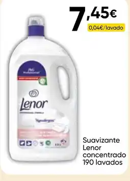 Cash FROIZ LENOR Suavizante concentrado 190 lavados oferta