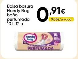 Cash FROIZ HANDY BAG Bolsa basura baño perfumada oferta