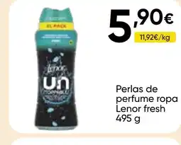 Cash FROIZ LENOR Perlas de perfume fresh oferta