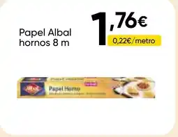 Cash FROIZ ALBAL Papel hornos oferta