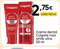 Cash FROIZ COLGATE Crema dental max white ultra oferta