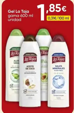 Cash FROIZ LA TOJA Gel gama oferta