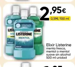 Cash FROIZ LISTERINE Elixir oferta