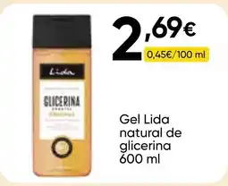 Cash FROIZ LIDA Gel natural de glicerina oferta