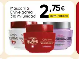 Cash FROIZ ELVIVE Mascarilla gama oferta