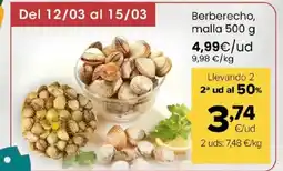 Autoservicios Familia Berberecho, malla oferta