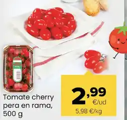 Autoservicios Familia Tomate cherry pera en rama oferta