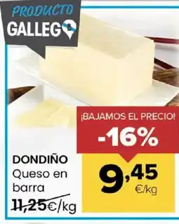 Autoservicios Familia DONDIÑO barra oferta