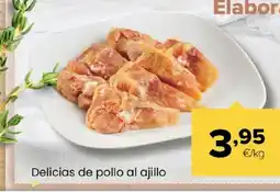 Autoservicios Familia Delicias de pollo al ajillo oferta