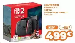 Pascual Martí Nintendo - switch 2 + juego mario kart world oferta