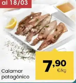 Autoservicios Familia Calamar patagónico oferta