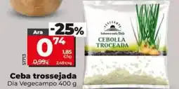 Dia Dia vegecampo - cebolla troceada oferta