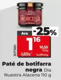 Dia Dia nuestra alacena - paté de morcilla oferta