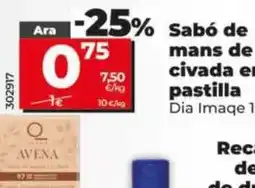 Dia Dia imaqe - jabón de manos de avena en pastilla oferta
