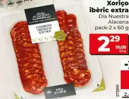 Dia Dia nuestra alacena - chorizo ibérico extra oferta