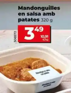 Dia Albóndigas en salsa con patatas oferta