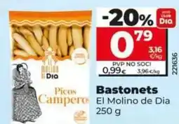 Dia El molino de dia - picos camperos oferta