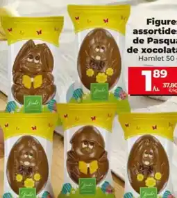 Dia Hamlet - figuras surtidas de pascua de chocolate oferta
