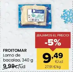 Autoservicios Familia FROITOMAR Lomo de bacalao oferta