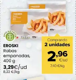 Autoservicios Familia EROSKI Rabas empanadas oferta
