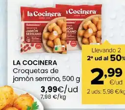 Autoservicios Familia LA COCINERA Croquetas de jamón serrano oferta