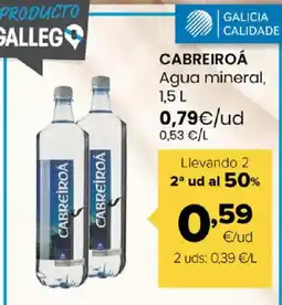 Autoservicios Familia CABREIROÁ Agua mineral oferta