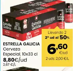 Autoservicios Familia ESTRELLA GALICIA Cerveza Especial oferta