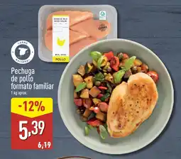 ALDI Pechuga de pollo formato familiar oferta