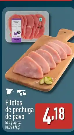 ALDI Filetes de pechuga de pavo oferta