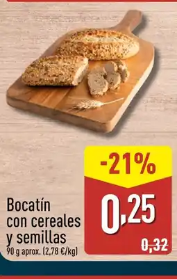 ALDI Bocatín con cereales y semillas oferta
