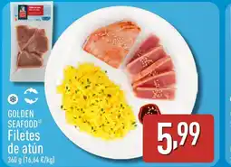 ALDI GOLDEN SEAFOOD Filetes de atún oferta