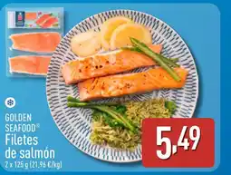 ALDI GOLDEN SEAFOOD Filetes de salmón oferta