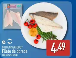 ALDI GOLDEN SEAFOOD Filete de dorada oferta