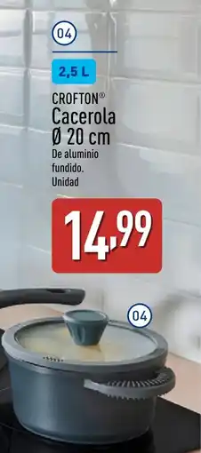 ALDI CROFTON Cacerola oferta