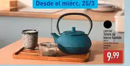 ALDI CROFTON Tetera de hierro fundido oferta