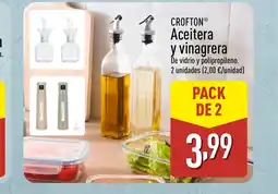 ALDI CROFTON Aceitera y vinagrera oferta