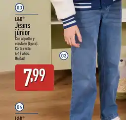 ALDI L&D Jeans júnior oferta