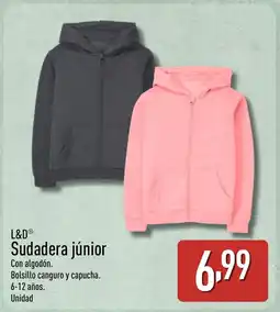 ALDI L&D Sudadera júnior oferta
