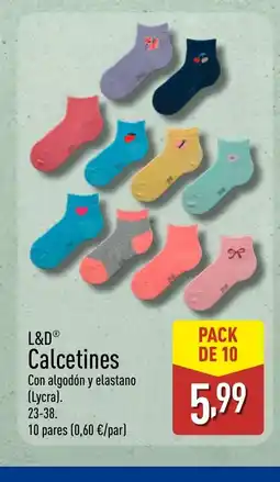 ALDI L&D Calcetines oferta