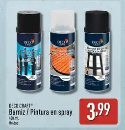 ALDI DECO CRAFT Barniz / Pintura en spray oferta
