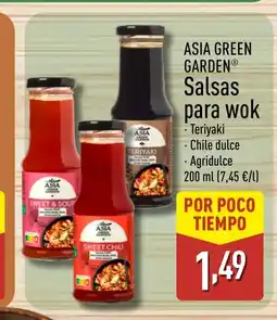 ALDI ASIA GREEN GARDEN Salsas para wok oferta