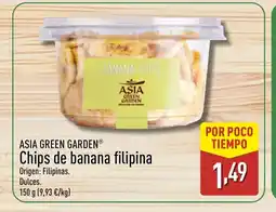 ALDI ASIA GREEN GARDEN Chips de banana filipina oferta