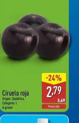 ALDI Ciruela roja oferta