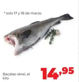 Alimerka Bacalao skrei oferta