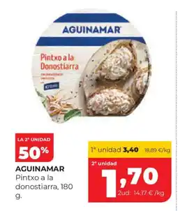 Alimerka AGUINAMAR Pintxo a la donostiarra oferta