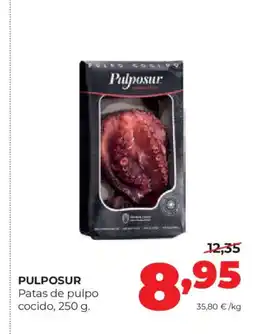 Alimerka PULPOSUR Patas de pulpo cocido oferta