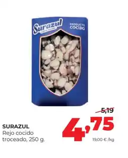 Alimerka SURAZUL Rejo cocido troceado oferta