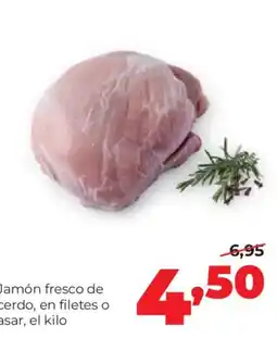 Alimerka Jamón fresco de cerdo, en filetes o asar oferta