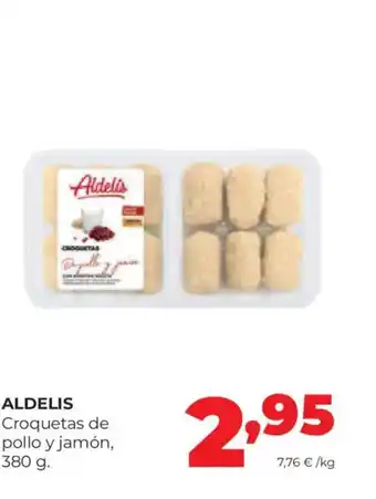 Alimerka ALDELIS Croquetas de pollo y jamón oferta